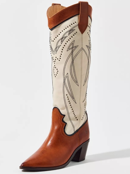 Frye Shoes - Frye Sara Studded Western Boots Size 9
